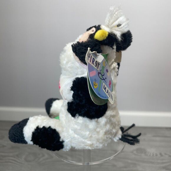 First & Main Carrie the Cow Owie Cowie Plush Get Well Soon Stuffed Animal NEW - Picture 4 of 12